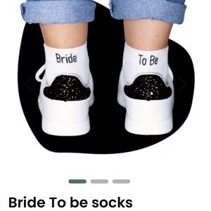 Bride to Be socks new! KlaK